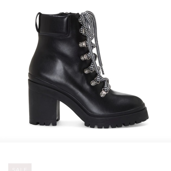 Rebecca Minkhoff platform combat booties - Picture 1 of 9